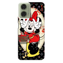 Чехол Disney Mouse Motorola MOTO G24 (PREMIUMPrint) (Минни peace)