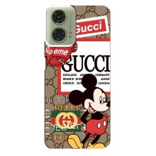 Чехол Disney Mouse Motorola MOTO G24 (PREMIUMPrint) (Стильный Микки)