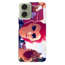 Чехол для Motorola MOTO G24 Бравл Старс (VPrint) – Кольт