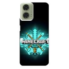 Чехол майнкрафт для Motorola MOTO G24 – MineCraft 2