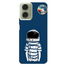 Чохол NASA для Motorola MOTO G24 (AlphaPrint) (Хлопчик в шоломі)