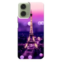 Чехол Эйфелева Башня для Motorola MOTO G24 - (AlphaPrint) (Париж Башня)