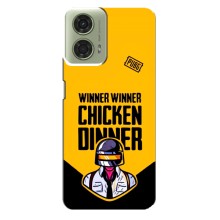Чеjхол PUBG для Моторола МОТО G24 (AlphaPrint) (Pubg шолом)