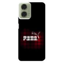Чехол с Брендами одежды на Моторола Мото джи 24 – PUMA стиль