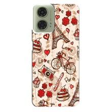 Чехол с Эйфелевой башней на Motorola MOTO G24 – Париж мечта