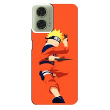 Чохли з принтом НАРУТО на Motorola MOTO G24 (Силует Наруто)