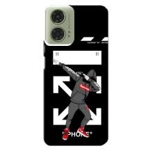 Чехол для Motorola MOTO G24 с картинкой Supreme (AlphaPrint) – Суприм