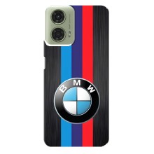 Чохол для Моторола МОТО G24 - з принтом БМВ (AlphaPrint) (Лого BMW)