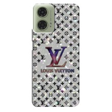 Чехол Стиль Louis Vuitton на Motorola MOTO G24 – Крутой LV