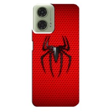 Чехол Супергерой Человека Паука на Motorola MOTO G24 (Паук марвел)