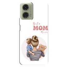 Чехлы для мамы на Motorola MOTO G24 (Мама сына)