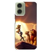 Чехол Король лев на МОТО Джи 24 (Рождение Симбы)