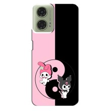 Чехол с кроликом Куроми на Motorola MOTO G24 (Куроми Инь Янь)