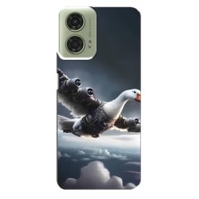 Чехол с мемом Тралалело тралала на Motorola MOTO G24 (Бомбардини гусини)