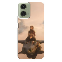 Чехол как приручить дракона на Motorola MOTO G24 (Фильм дракон)