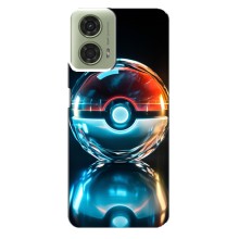 Чехол с Пикачу на Motorola MOTO G24 (Мяч Пикачу)