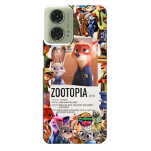 Чохол Зоотрополіс на Motorola MOTO G24 – Колаж Зоо