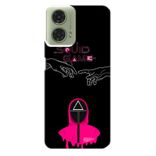 Чехол Гра в кальмара для Motorola MOTO G24 – Охранник