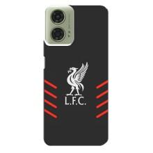 Силиконовые Чехлы принт Футбол на Motorola MOTO G24 – Эмблема Liverpool