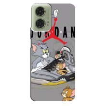 Силіконовый Чохол Nike Air Jordan на Моторола Мото джі 24 – Air Jordan