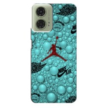 Силиконовый Чехол Nike Air Jordan на Моторола Мото джи 24 – Джордан Найк