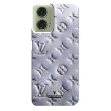 Текстурний Чохол Louis Vuitton для Моторола Мото джі 24 (Білий ЛВ)