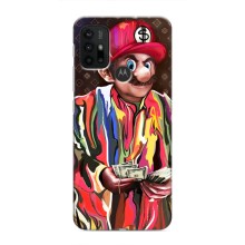Брендновые Чехлы для Motorola MOTO G30 - (PREMIUMPrint) (Mario LV)