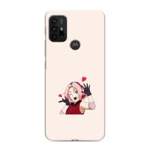 Чехлы Персонажи Аниме Наруто для Motorola MOTO G30 (AlphaPrint)