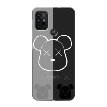 Чехлы для Motorola MOTO G30 - Bearbrick Louis Vuitton (PREMIUMPrint) (БеарБрик глаза)