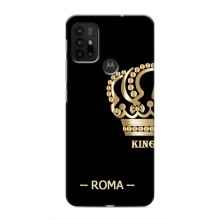 Чехлы для Motorola MOTO G30 (VPrint) - Футбольные клубы (Roma)