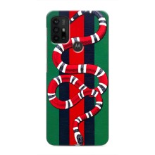Чехлы ГУЧЧИ для Мото G30 (AlphaPrint) (Gucci змия)