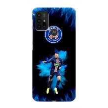 Чехлы Килиан Мбаппе для Motorola MOTO G30 (Мбаппе в огне)