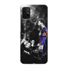 Чехлы Месси для Motorola MOTO G30 (AlphaPrint) (Lionel Messi)