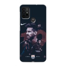 Чехлы Месси для Motorola MOTO G30 (AlphaPrint) (Месси 10)