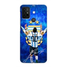 Чехлы Месси для Motorola MOTO G30 (AlphaPrint) (Месси Аргентина)