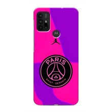 Чохли PSG для Motorola MOTO G30 (AlphaPrint) (яскравий ПСЖ)