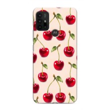 Чохли з фруктами для Motorola MOTO G30 (VPrint) (Черешня)