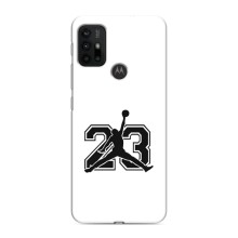 Чехлы для Motorola MOTO G30 - с картинкой JORDAN (AlphaPrint) (Jordan 23)