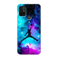 Чехлы для Motorola MOTO G30 - с картинкой JORDAN (AlphaPrint) (Яркий Джордан)