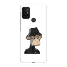 Чохли з Мавпами NFT для Motorola MOTO G30 (AlphaPrint) (мавпа NFT Adidas)