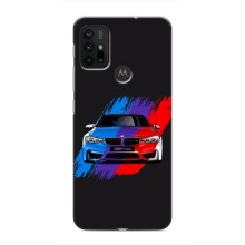 Чехол BMW для Мото G30 – Цветная БМВ