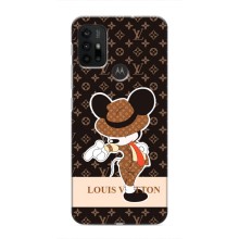 Чехол Disney Mouse Motorola MOTO G30 (PREMIUMPrint) (Микки Джексон)