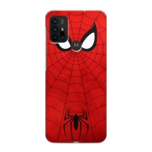 Чехол с человеком пауком для Motorola MOTO G30 - (AlphaPrint) (Паук (Марвел))