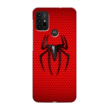 Чехол с человеком пауком для Motorola MOTO G30 - (AlphaPrint) (Паук Марвел)