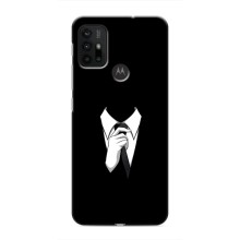 Чехол для Мото G30 - (AlphaPrint) с печатью (ТОП продаж) (Стиляга)