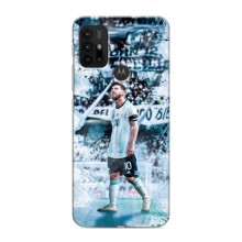 Чехол Месси футболист для Motorola MOTO G30 – Месси в Аргентине