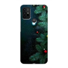 Чохол новорічна ялинка на Motorola MOTO G30 (Ялинка)