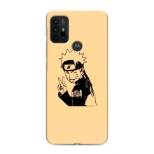 Чохли з принтом НАРУТО на Motorola MOTO G30 (Наруто Удзумакі)