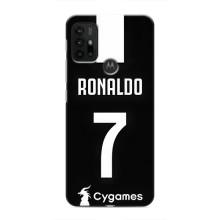 Чехол Криштиану Роналду для Motorola MOTO G30 (AlphaPrint) (RONALDO 7)