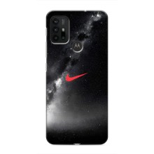 Чохол для Motorola MOTO G30 - з принтом Найк (AlphaPrint) (Найк червоний)